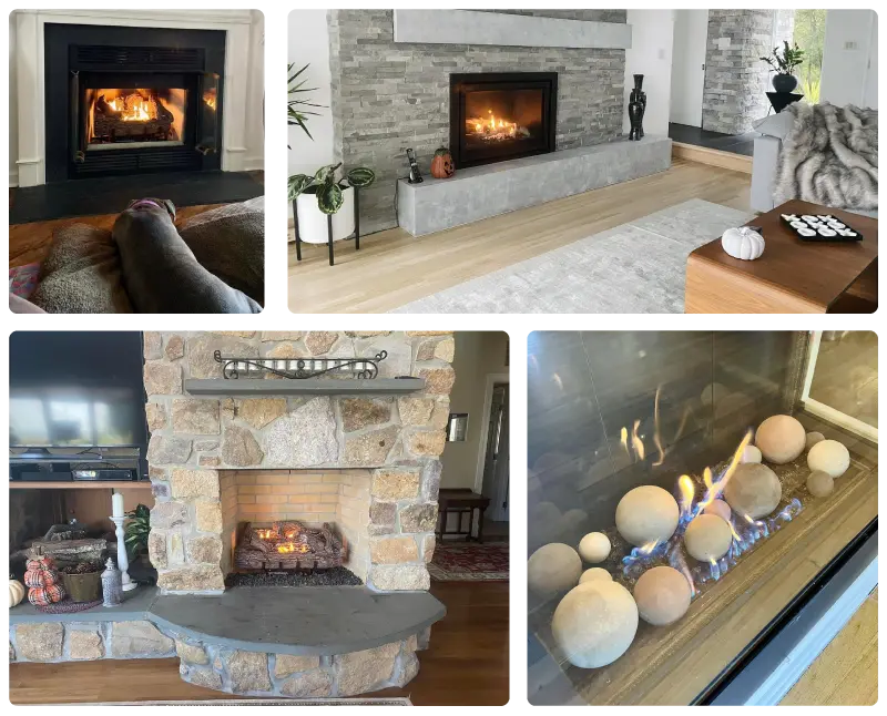 Get your fireplace installation estimate from Pemberton Appliance today!